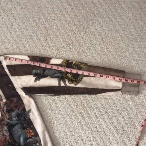 VKing by Takeshy Kurosawa Long Sleeved Skull Terry Sweatshirt Size Small EUC - Picture 13 of 14